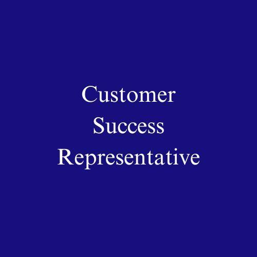Customer Success Representative
