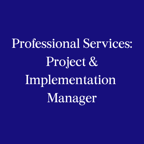  Project & Implementation Manager